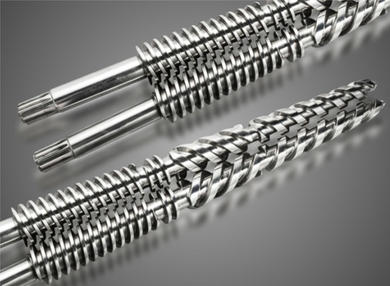  What are the differences in extrusion characteristics of different types of materials in Screw Barrel?
