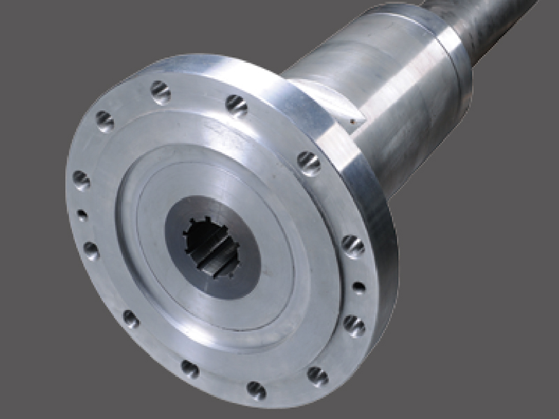 What adjustments and optimizations should be made in the design and manufacture of screw barrel for extrusion of blow molding?