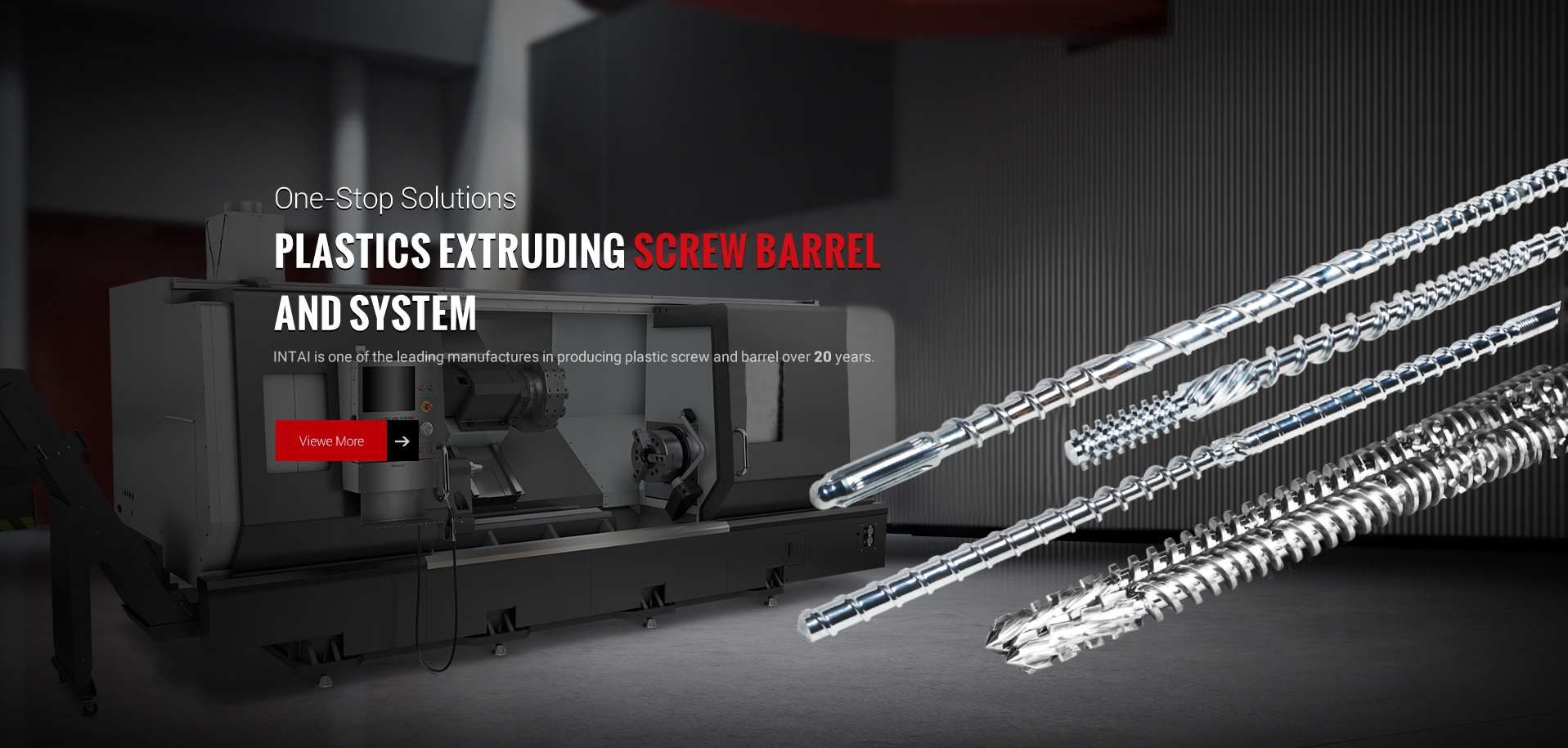 Extrusion Screw Barrel